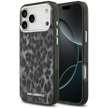 Karl Lagerfeld IML Leopard Pattern MagSafe vāks iP