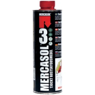 Mercasol 3 Black - Šķīdinātājbalstīts Pretšķembu P