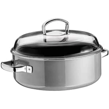 WMF Fusiontec minerālpanna ar stikla vāku 28 cm in