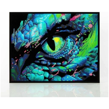 DIAMOND DOTZ DIAMOND DOTZ ADULTS FLOCKED NEON DRAG