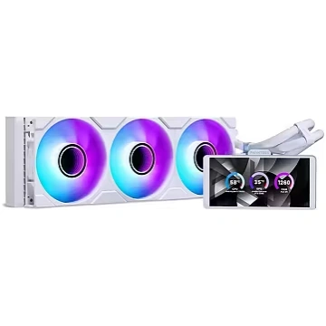 Phanteks Glacier One 360M25 LCD, White (PH-GO360M2