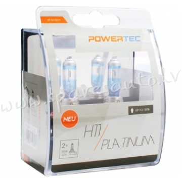 PTZPT11-DUO - H11 POWERTEC Platinum +130% H11 12V 