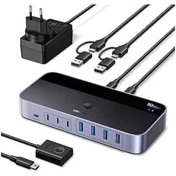 UGREEN 2 in 7 Out 10Gbps USB Switch 2 PC USB Switc