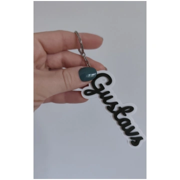 PERSONALIZĒTS atslēgu piekariņš DAŽĀDAS KRĀSAS