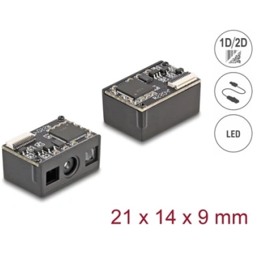 Delock Barcode Scanner Module 1D and 2D - German V