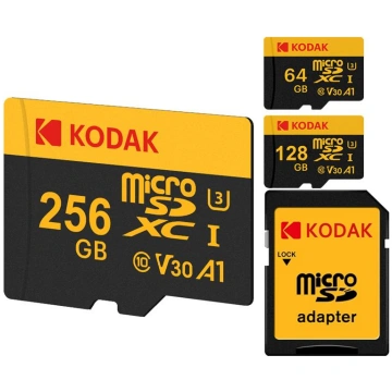 KODAK ULTRA PERFORMANCE U3 V30 A1 microSDXC UHS-I 