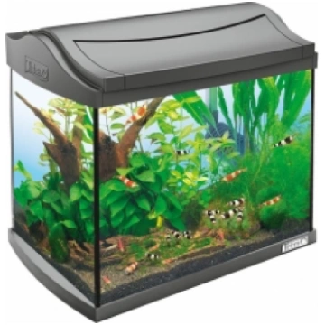 TETRA AquaArt Aquarium (melns) akvārijs 130 litri.