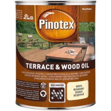 Pinotex Terrace & Wood Oil Eļļa dārza mēbelēm un t
