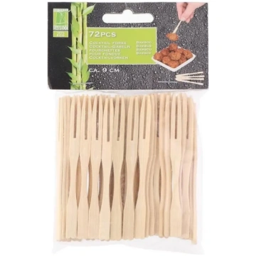 Papstar 72 bamboo cupcake liners, 9cm 871125257095
