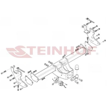 Piekabes Āķis Steinhof ISUZU D-Max 2021 - 2025 Spa