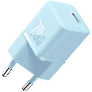 Baseus GaN5 20W Mini Universal Blue AC Fast chargi