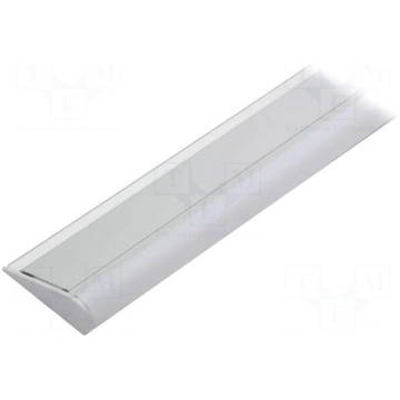 Profiles for LED modules | white | surface | natur