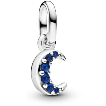 Mini mēness amulets ar piekariņu - Viens izmērs