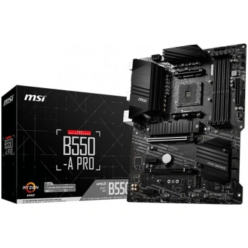 MSI B550 A-PRO AM4 4DDR4 HDMI/DP M.2 ATX | B550-A 