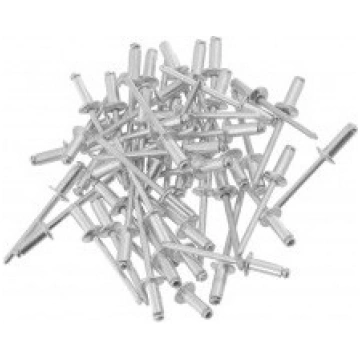 Kniedes, alumīnija 4.0x12.5mm (50gab.) EGA FASTER 