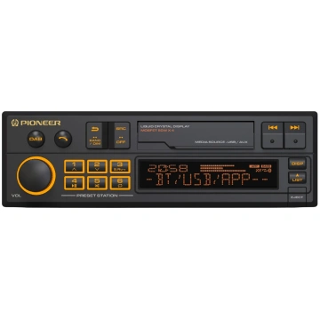 Pioneer SXT-C10PS receiver with USB, Bluetooth, AU