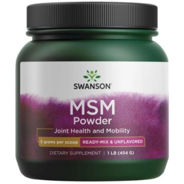 MSM pulveris - MSM pulveris - locītavām - 454 gr -