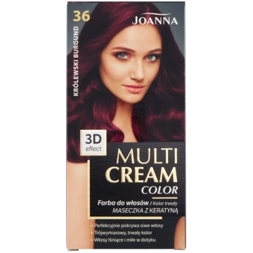 JOANNA_Multi Cream Color matu krāsa 36 Royal Burgu