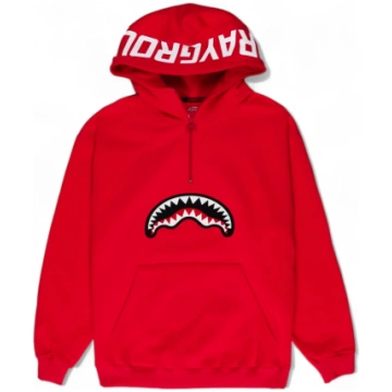 Shark Visor Hoodie Red Sprayground