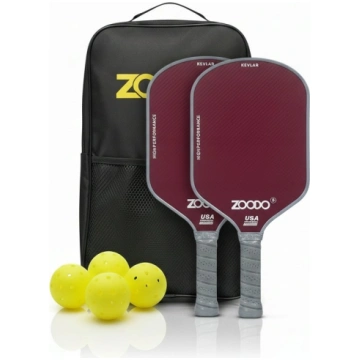 Zoodo Zoodo Komplekts Do Pickleball P7 Kevlar Red