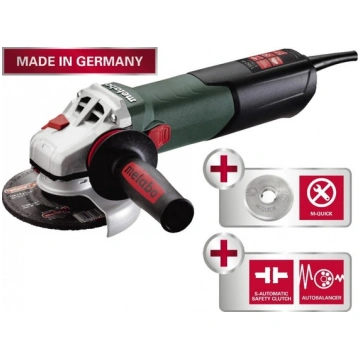 METABO LEŅĶA SLĪPMAŠĪNA WEA 15-125 QUICK, AUTOBALA