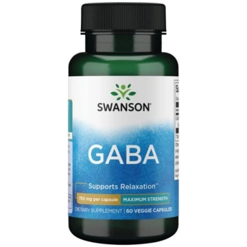 GABA - maksimālās iedarbības - relaksācijai - 750 