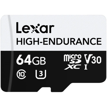 microSD atmiņas kartes, LEXAR, LEXAR 64 GB High-En