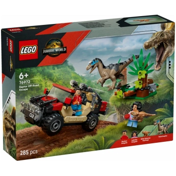 LEGO Jurassic World terenówkąraptorem (76972) | 76
