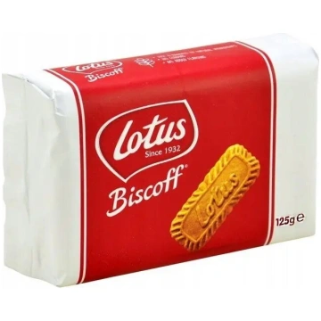 Cepumi Lotus Biscoff 125 g, karamelizēti speculoos