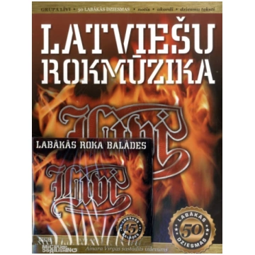 Līvi. Latviešu rokmūzika + CD. 50 labākās dziesmas