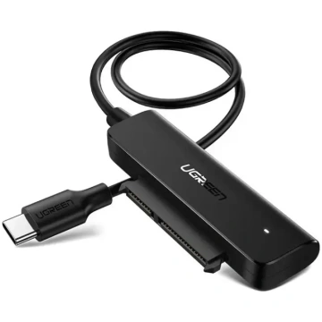 Ugreen 2.5"" SATA III HDD SSD uz USB-C adapteris -