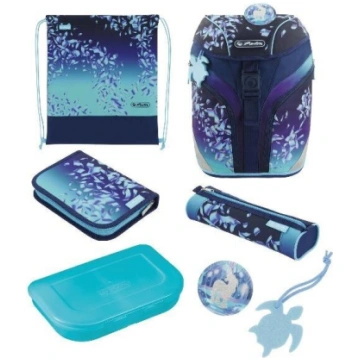 Herlitz skolas soma Softlight Plus, zila