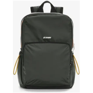 GIZY - Backpack in Ripstop Nylon, Green Blackish K