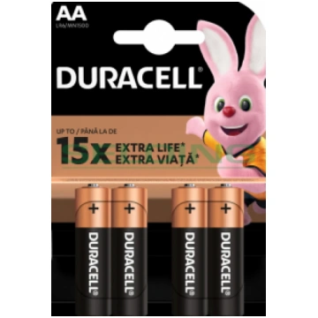 Baterija DURACELL LR06/AA, 4gab. 076952 076952