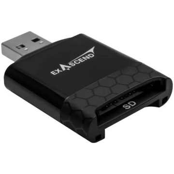 Exascend Card reader 2-in-1, SD/microSD, UHS-II, U