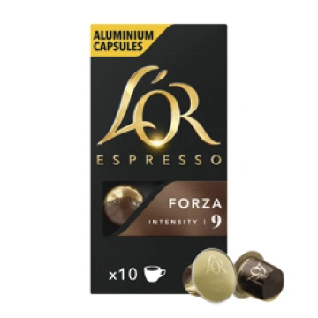 Kafijas kapsulas L'OR Forza 10x5,2g