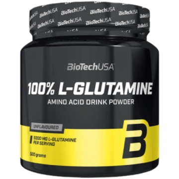 100% L-Glutamine 500 g BioTech