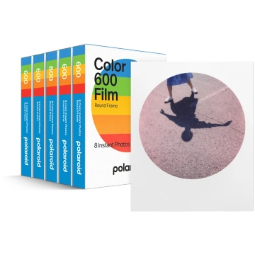 Color 600 Round Frame Film Five Pack Polaroid Inte