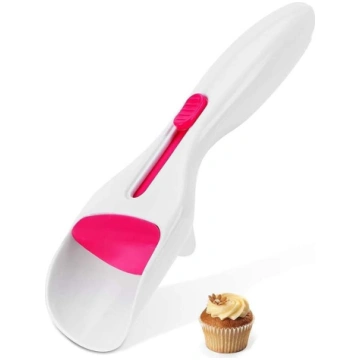 Pushable Cake Spatula Ice Cream Scoops Cookie Scoo