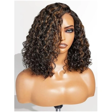 LUVME HAIR 12 collu cirtainā parūka bez līmes, iep