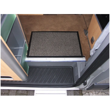 Nevada floor mat, grey, 60x40cm