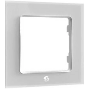 Shelly Wall Frame 1 (sienas slēdzim) - Balts