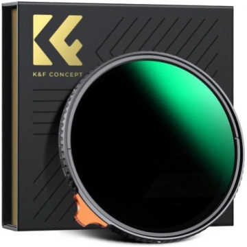 K&F Concept Variable ND filter ND2-400 Nano X 67mm