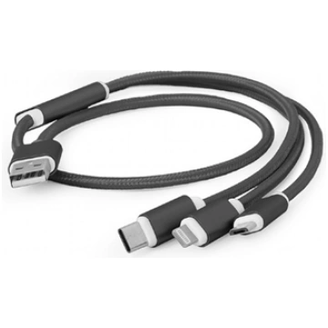 Gembird USB charging combo 3-in-1 Lightning, Type 