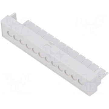 Terminals cover | grey | Holes no: 12 | 5.08mm ITA
