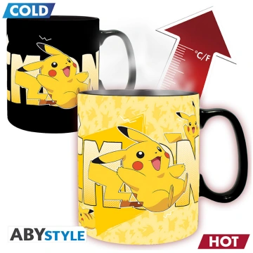 Pokemon Mug Heat Change - Pikachu - 460 ml Abysse