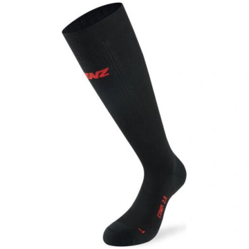 LENZ Kompresijas zeķes 2.0 Merino / Black