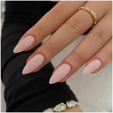 ToVii Dusky Pink Press On Nails Almond Medium 24 g