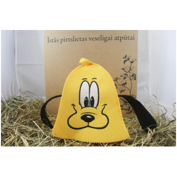 Bērnu pirts cepure Smaidošais Sunuks pirtij un sau