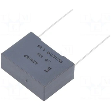 Capacitor: polypropylene | R75 | 390nF | 630VDC | 